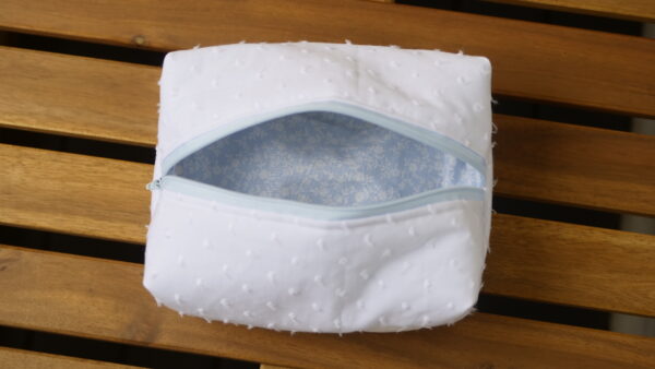 Pouch Snow/Blue Small - Bild 2